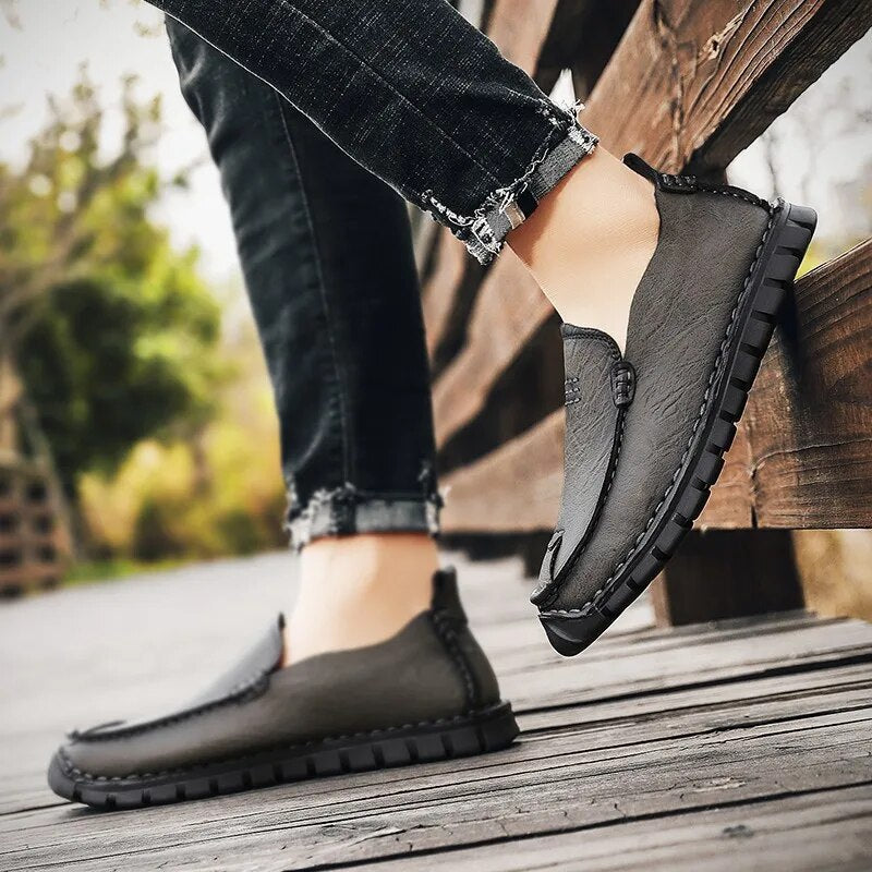 Klassischer Loafer Us Veganes Leder Mit Flexibler Sohle für Herren | Ideal für alle Jahreszeiten