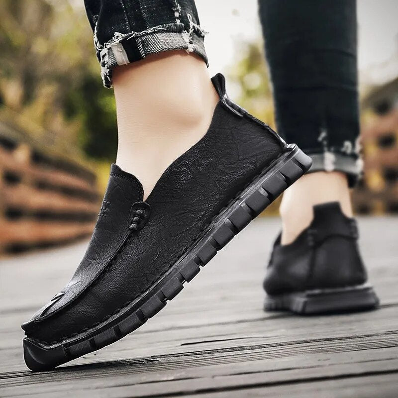 Klassischer Loafer Us Veganes Leder Mit Flexibler Sohle für Herren | Ideal für alle Jahreszeiten