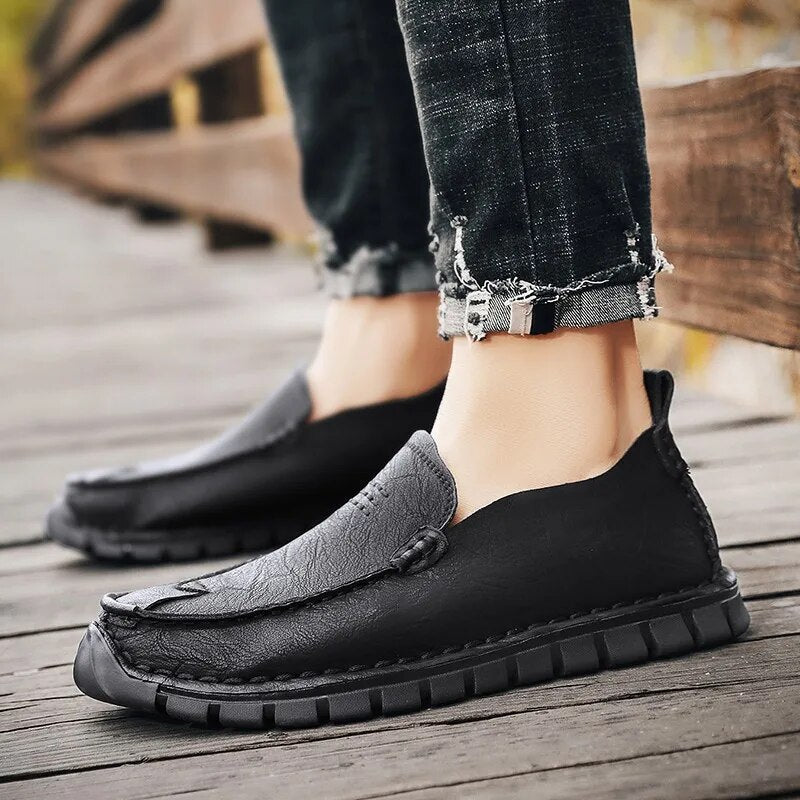 Klassischer Loafer Us Veganes Leder Mit Flexibler Sohle für Herren | Ideal für alle Jahreszeiten