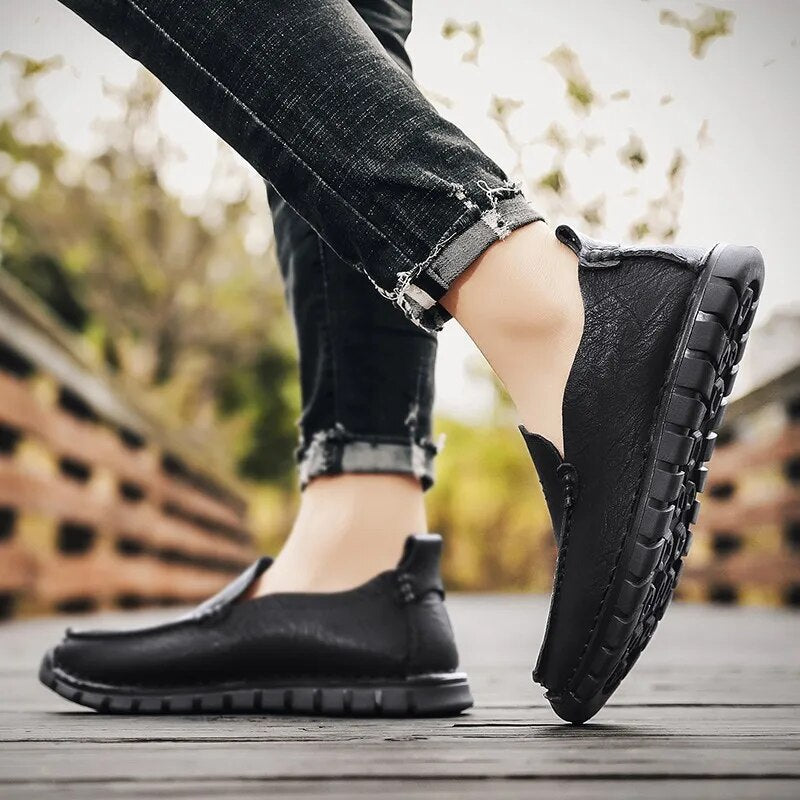 Klassischer Loafer Us Veganes Leder Mit Flexibler Sohle für Herren | Ideal für alle Jahreszeiten