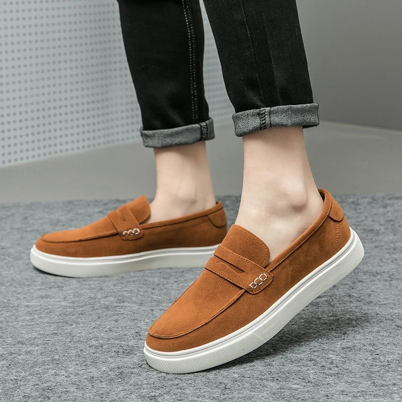 Klassischi Wildleder Schnüür Loafer für Herren | Ideal für alle Jahreszeiten