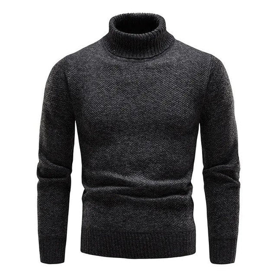 Gemütlicher Rollkragen-Strickpullover Für Herren | Ideal für den Winter