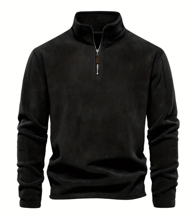 Eleganter Cord-Pullover Mit Reissverschluss für Herren | Ideal für alle Jahreszeiten