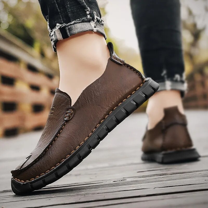 Klassischer Loafer Us Veganes Leder Mit Flexibler Sohle für Herren | Ideal für alle Jahreszeiten