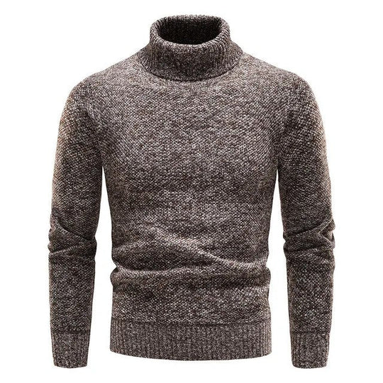 Gemütlicher Rollkragen-Strickpullover Für Herren | Ideal für den Winter