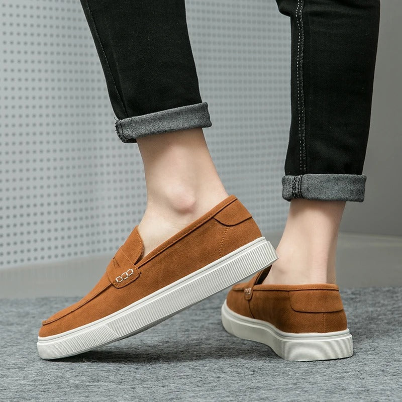 Klassischi Wildleder Schnüür Loafer für Herren | Ideal für alle Jahreszeiten