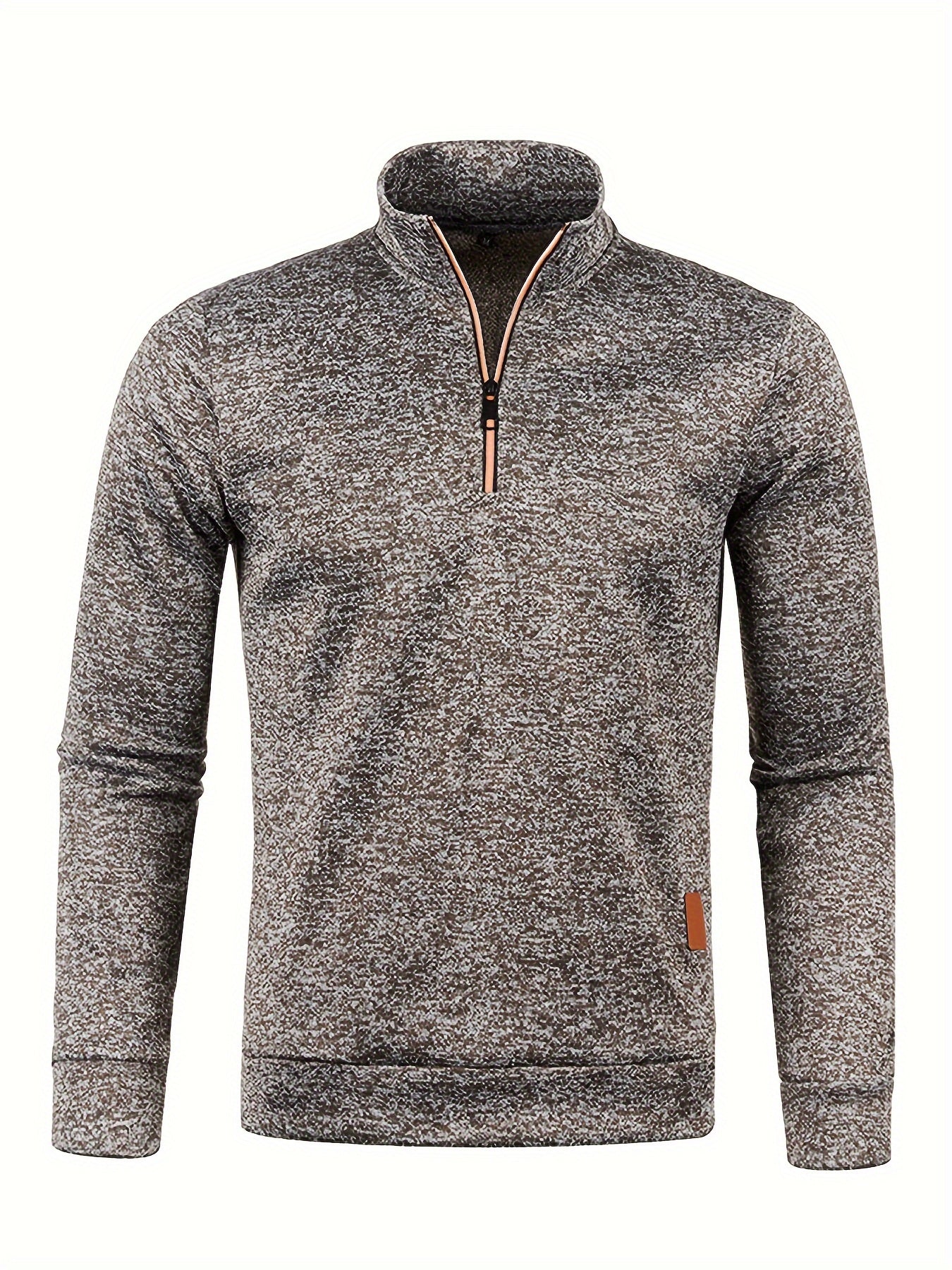 Bequemer Warme Rollkragen Pullover Mit Reissverschluss für Herren | Ideal für alle Jahreszeiten