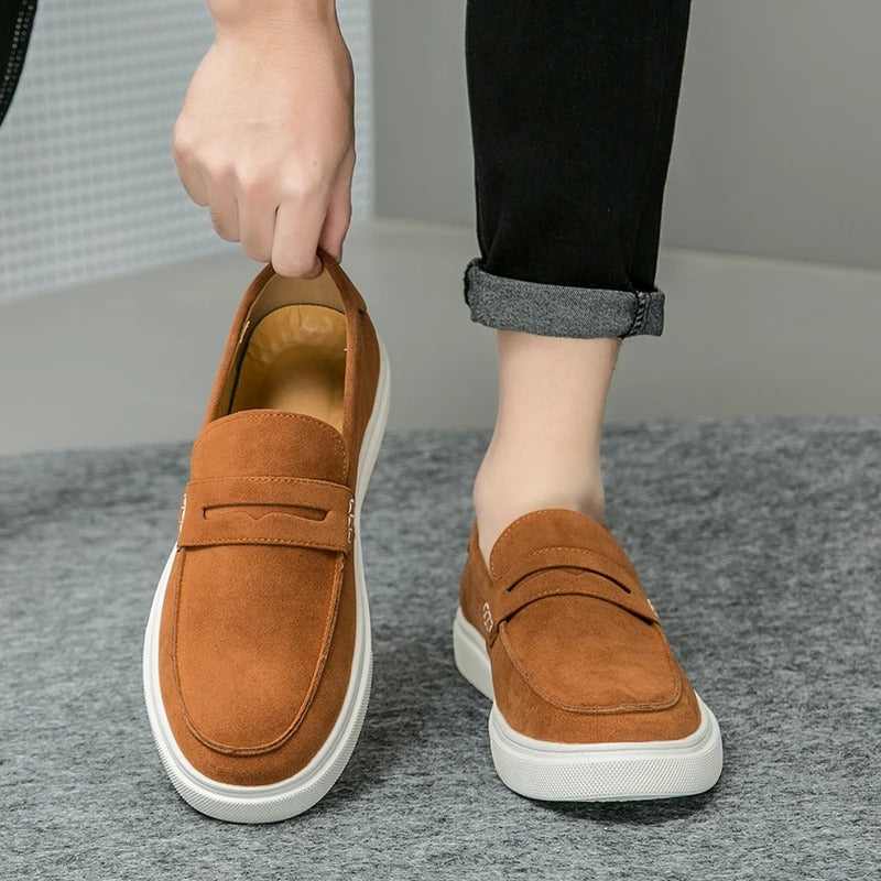 Klassischi Wildleder Schnüür Loafer für Herren | Ideal für alle Jahreszeiten