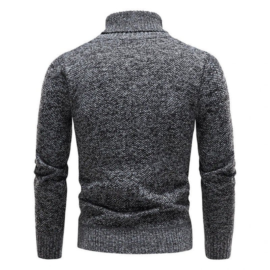 Gemütlicher Rollkragen-Strickpullover Für Herren | Ideal für den Winter