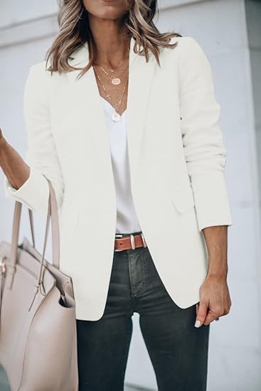 Eleganter Offener Blazer Mit Taschen für Damen | Ideal für jede Jahreszeit