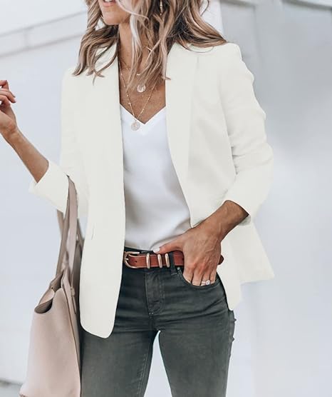 Eleganter Offener Blazer Mit Taschen für Damen | Ideal für jede Jahreszeit