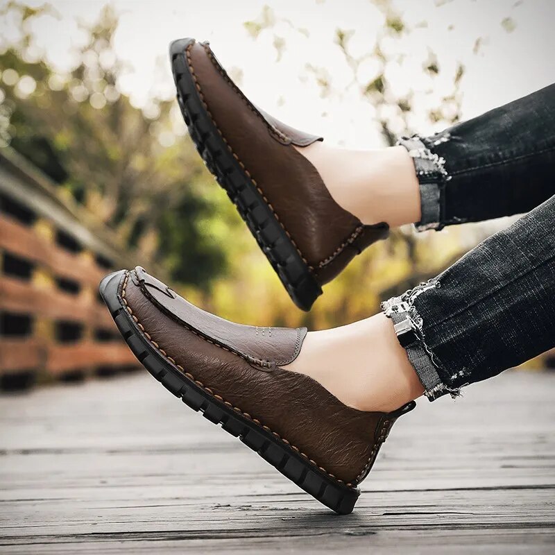 Klassischer Loafer Us Veganes Leder Mit Flexibler Sohle für Herren | Ideal für alle Jahreszeiten