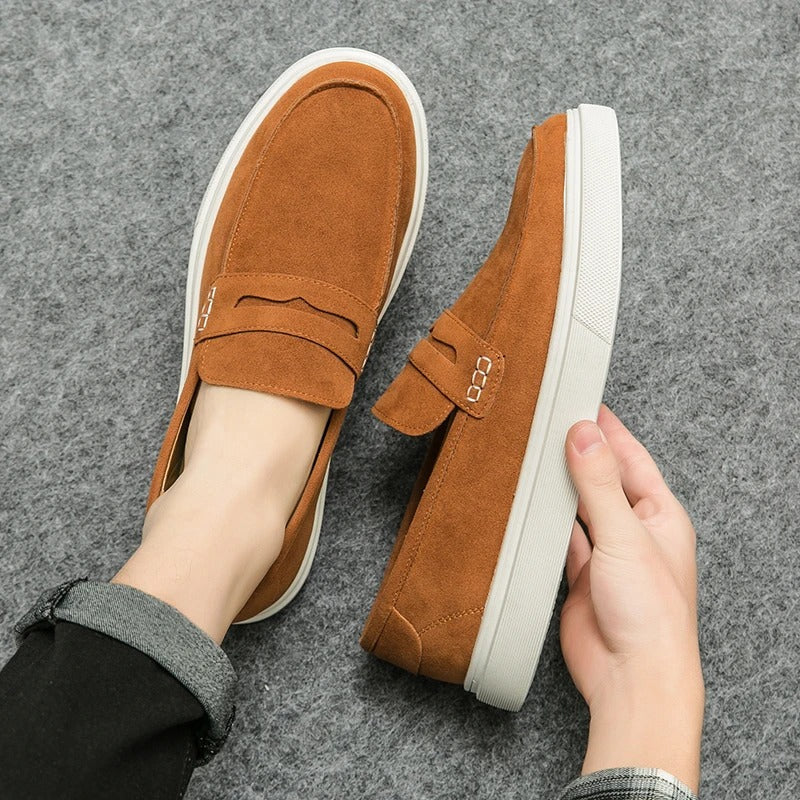 Klassischi Wildleder Schnüür Loafer für Herren | Ideal für alle Jahreszeiten