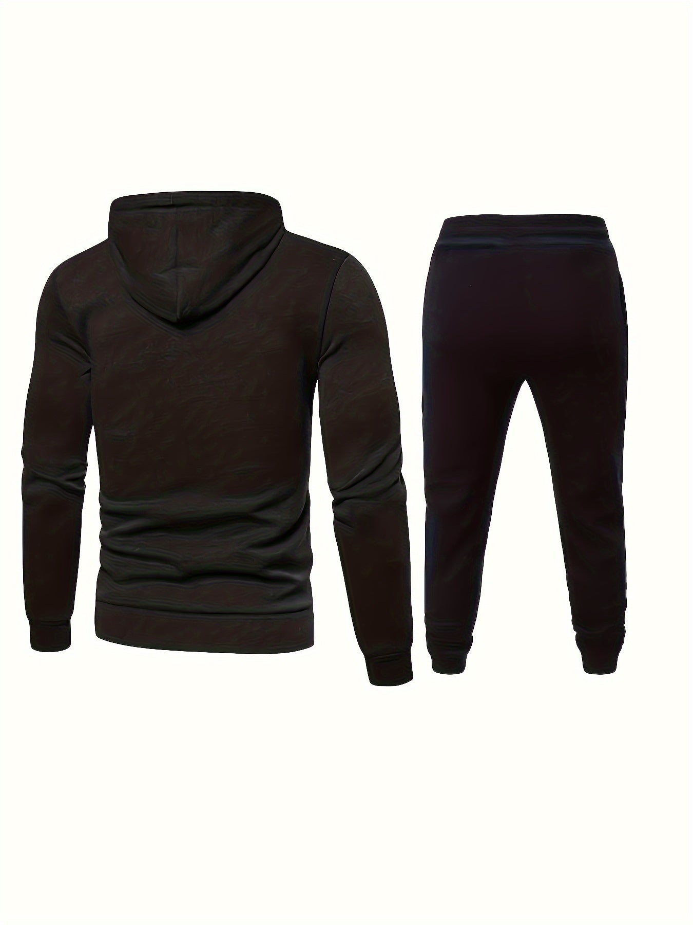 Klassischi Passform Kapuzenpullover Mit Jogginghose Trainingsanzug für  Herren | Ideal für Sommer