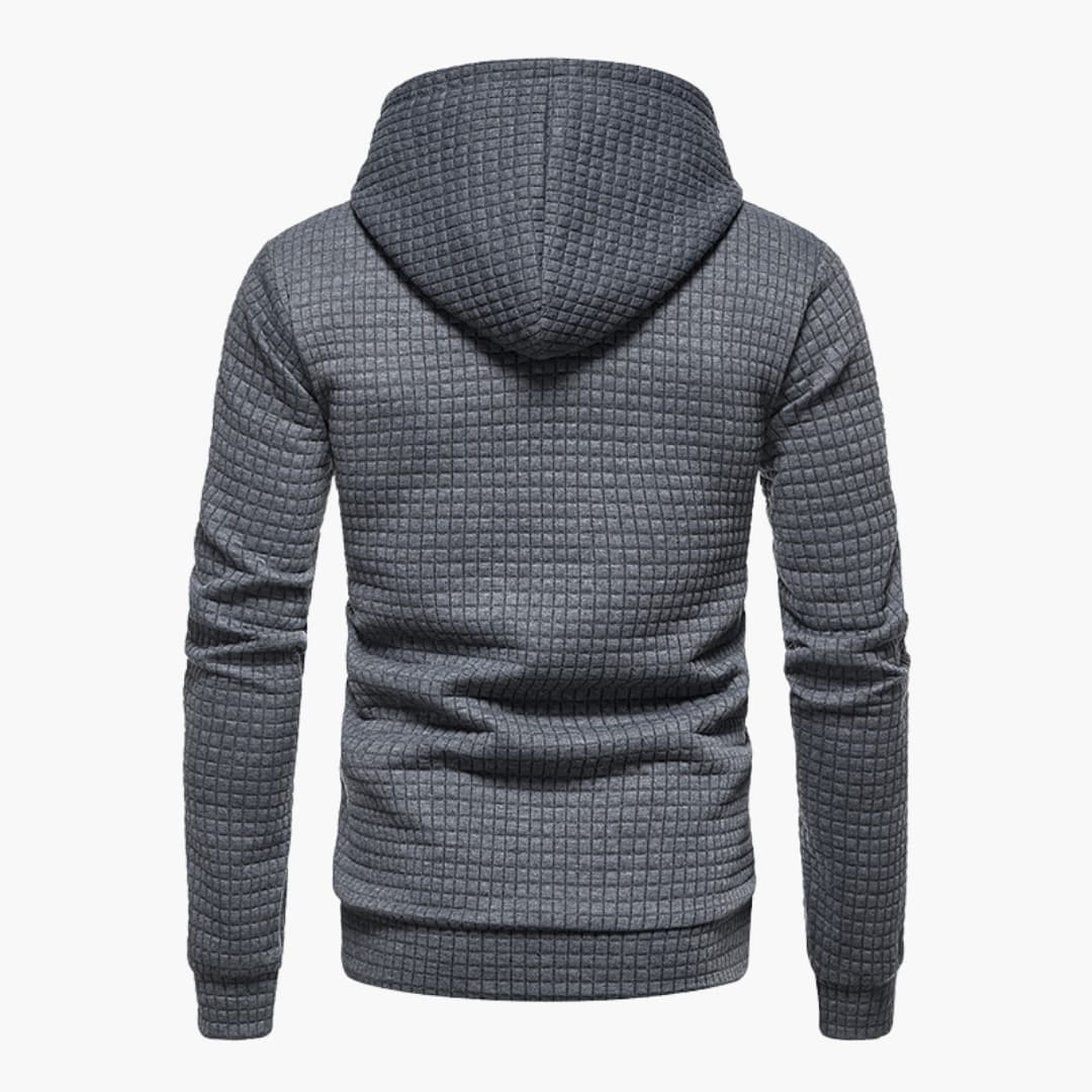 Trendiger Strickpullover Mit Muster Und Kapuze für  Herren | Ideal für alle Jahreszeiten