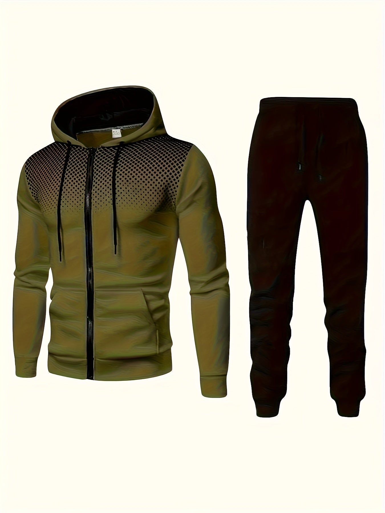 Klassischi Passform Kapuzenpullover Mit Jogginghose Trainingsanzug für  Herren | Ideal für Sommer