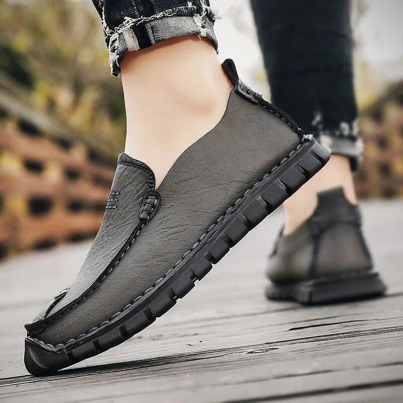 Klassischer Loafer Us Veganes Leder Mit Flexibler Sohle für Herren | Ideal für alle Jahreszeiten