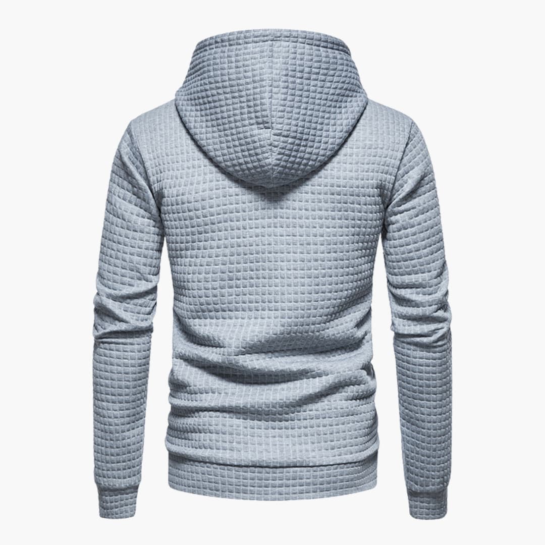 Trendiger Strickpullover Mit Muster Und Kapuze für  Herren | Ideal für alle Jahreszeiten