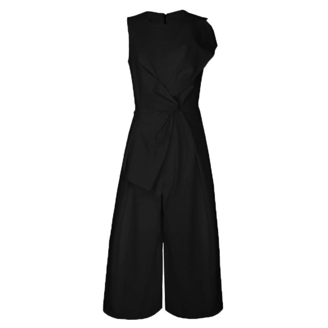 Ärmelloser Jumpsuit mit Twist-Front für Damen | Ideal für den Sommer