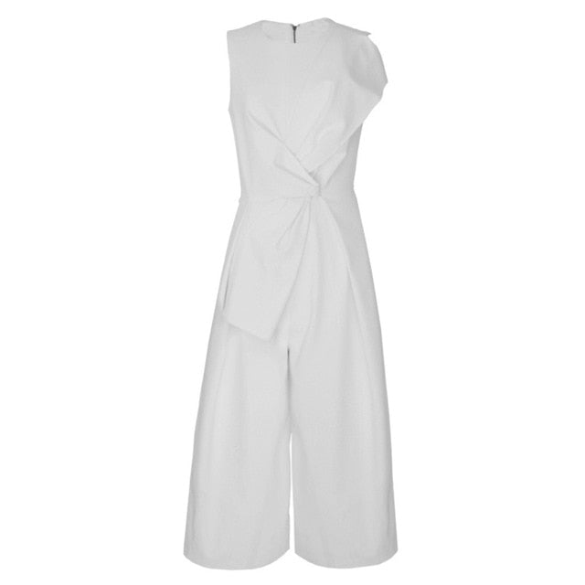 Ärmelloser Jumpsuit mit Twist-Front für Damen | Ideal für den Sommer