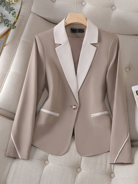 Eleganter Blazer Mit Reverskragen Und Gürtel für Damen | Ideal für lässige Tage