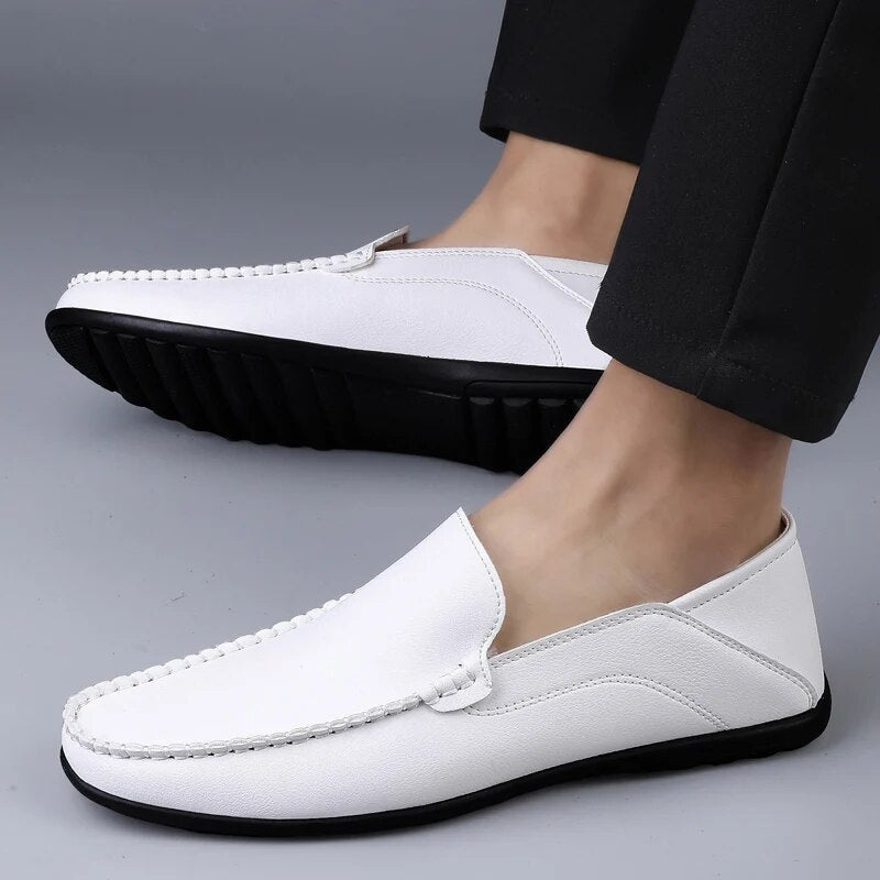 Elegant Veganes Leder Halbschuhe für Herren | Perfekt für legere Tage