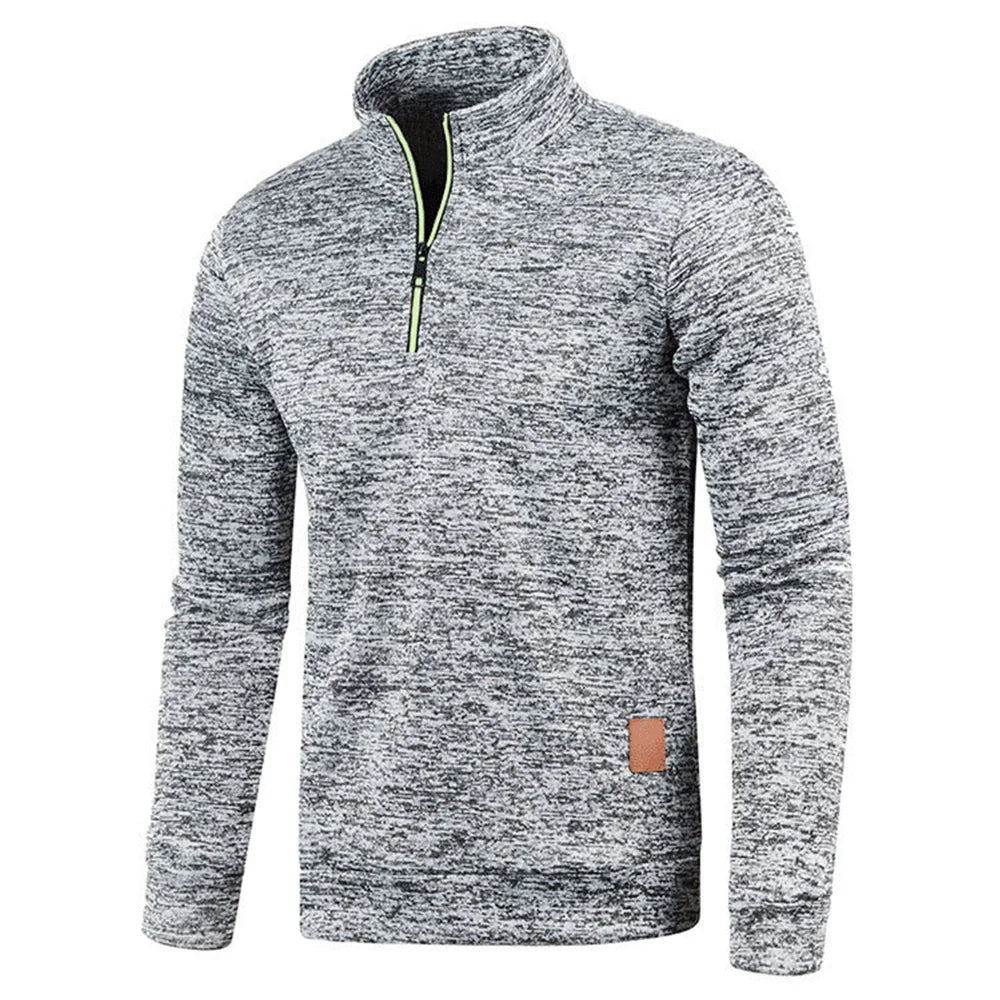 Sportliches Pullover mit Halbem Reissverschluss für Herren | Ideal für Herbst/Winter