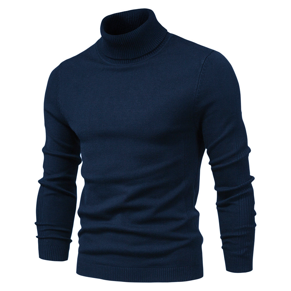 Gemütlicher Rollkragen-Strickpullover Für Herren | Ideal für Herbst/Winter