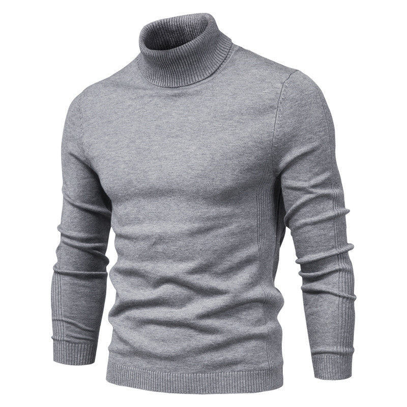 Gemütlicher Rollkragen-Strickpullover Für Herren | Ideal für Herbst/Winter