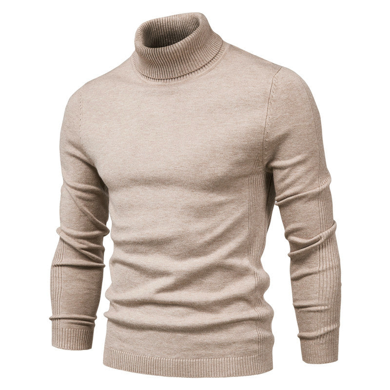 Gemütlicher Rollkragen-Strickpullover Für Herren | Ideal für Herbst/Winter