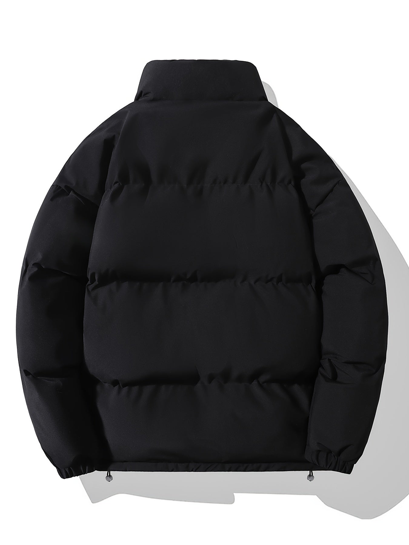 Verdickte Puffer-Winterjacke mit Stehkragen für Herren | Ideal für Herbst/Winter