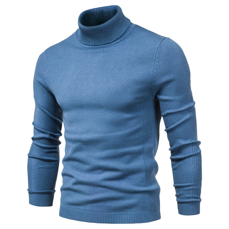 Gemütlicher Rollkragen-Strickpullover Für Herren | Ideal für Herbst/Winter