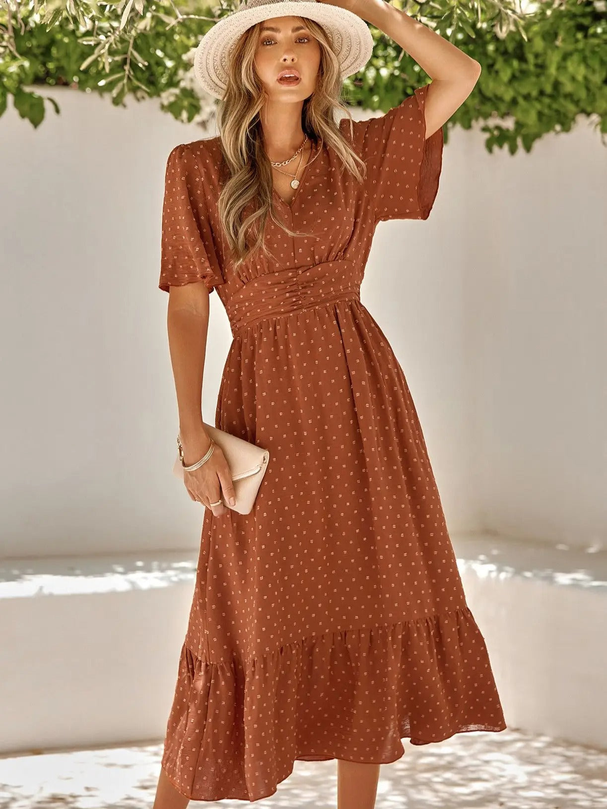 Boho-Stil Maxikleid für Damen | Ideal für den Sommer