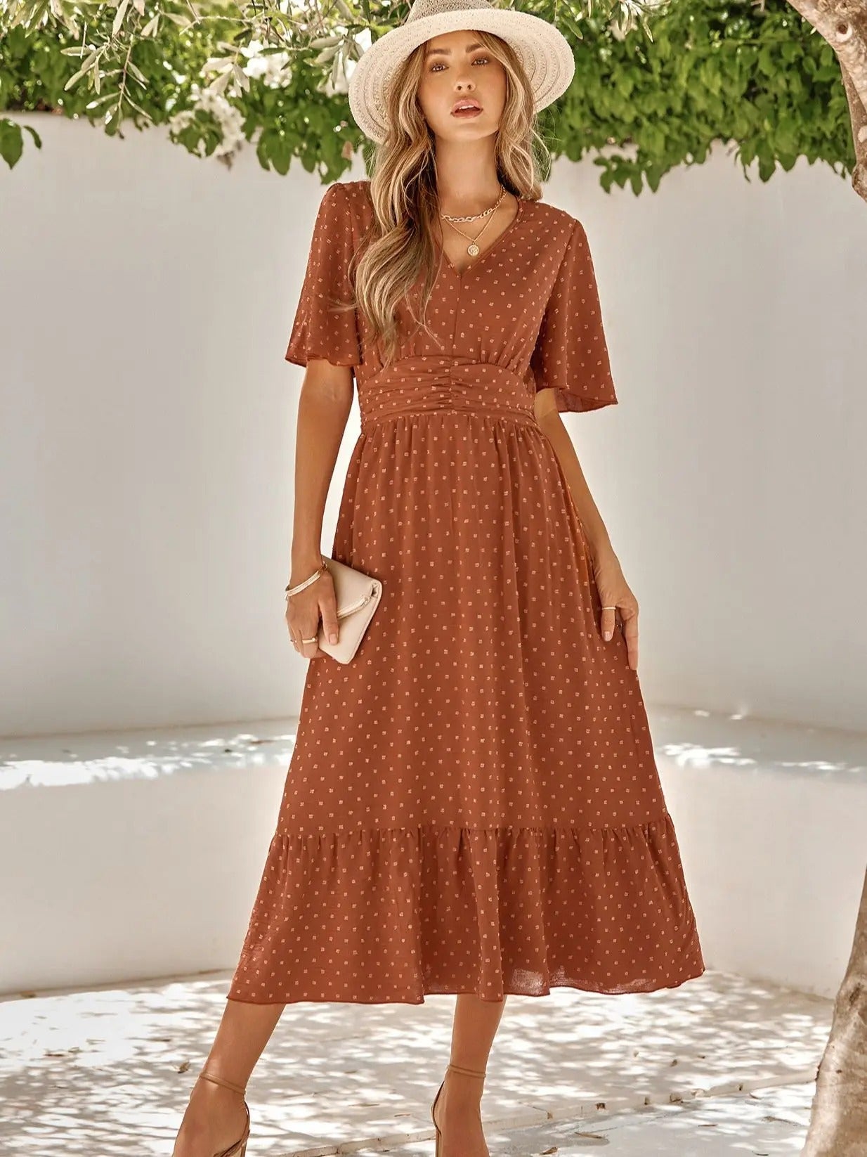 Boho-Stil Maxikleid für Damen | Ideal für den Sommer