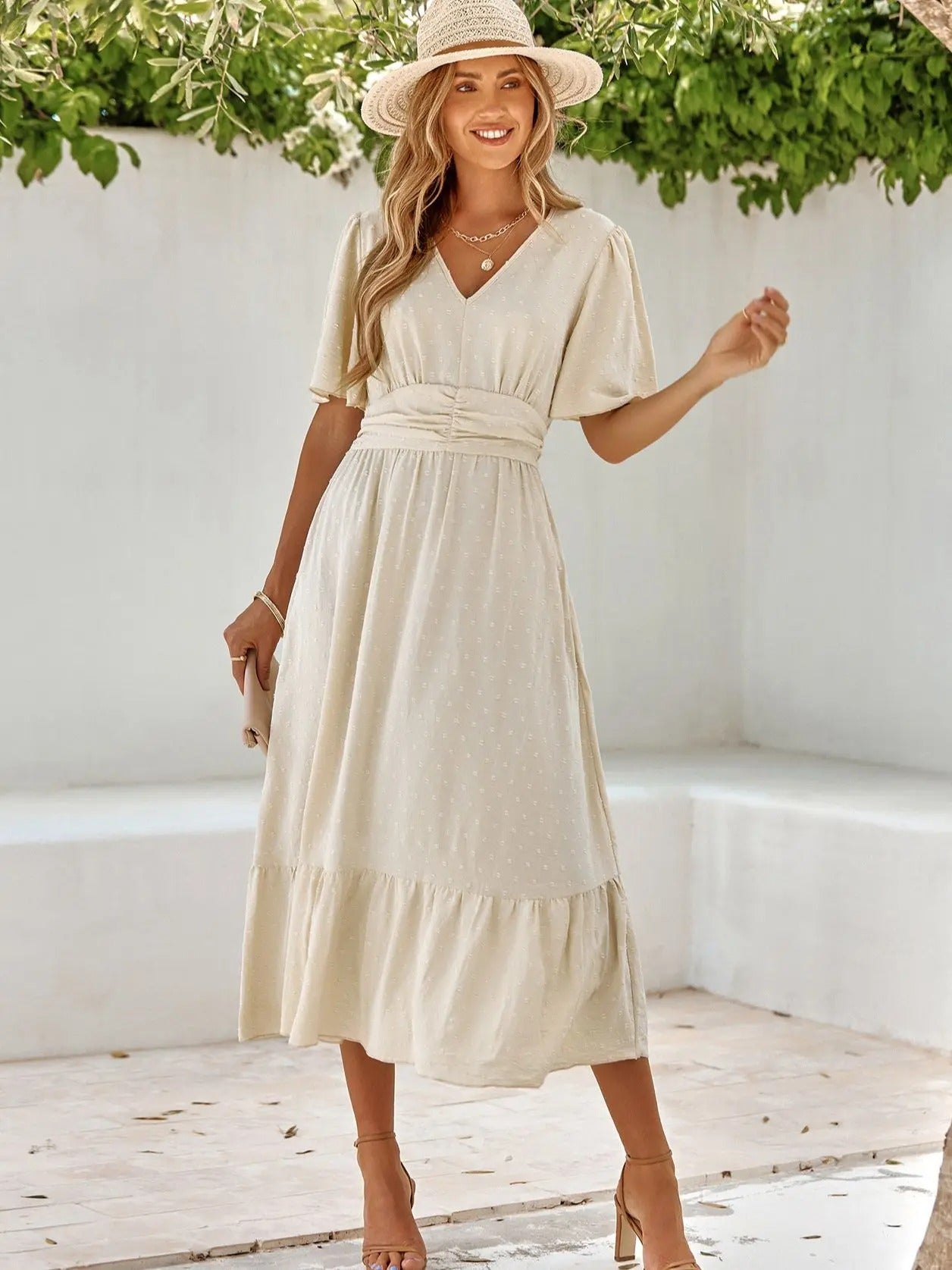 Boho-Stil Maxikleid für Damen | Ideal für den Sommer